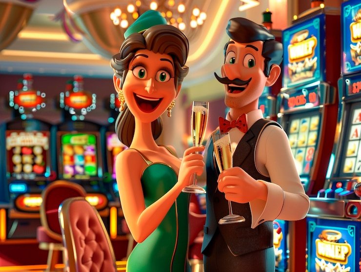 Perbandingan tampilan slot klasik tiga gulungan dan slot video lima gulungan di tajambet